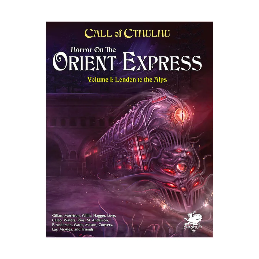 Horror on the Orient Express 2 Volume Set, Call of Cthulhu (7th Edition), твердый переплет
Horror on the Orient Express 2 Volume Set, Call of Cthulhu (7th Edition), твердый переплет