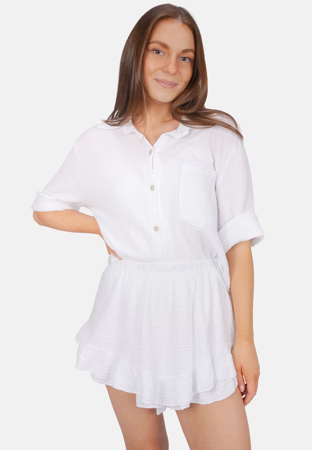 Мини-юбка LORENA MUSSELIN - Shorts Seasons of April, белый
Мини-юбка LORENA MUSSELIN - Shorts Seasons of April, белый