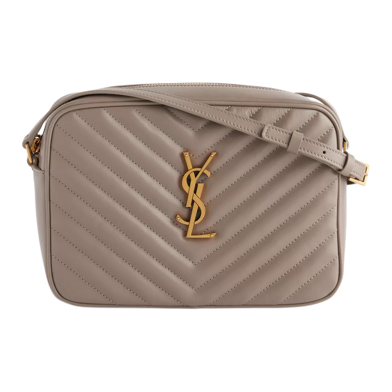 SAINT LAURENT Кожаная женская сумка кросс-боди среднего размера бежевая
SAINT LAURENT Кожаная женская сумка кросс-боди среднего размера бежевая