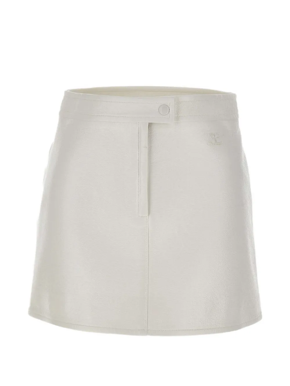 Юбка с нашивкой-логотипом Courrèges, белый
Юбка с нашивкой-логотипом Courrèges, белый