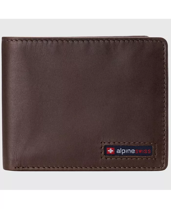 Мужской кошелек Spencer с защитой RFID, кожаный, бифолд, с отделением для купюр, 2 окошка для удостоверений, 14 карманов для карт, в подарочной коробке Alpine Swiss, коричневый
Мужской кошелек Spencer с защитой RFID, кожаный, бифолд, с отделением для купюр, 2 окошка для удостоверений, 14 карманов для карт, в подарочной коробке Alpine Swiss, коричневый