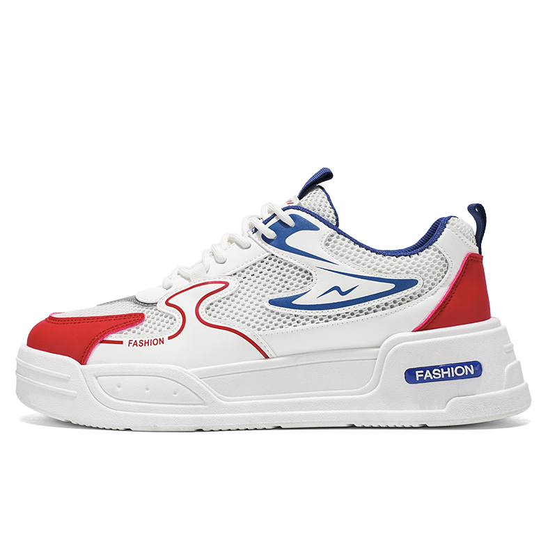 Мужские кроссовки для скейтбординга с низким верхом, быстросохнущие, устойчивые к истиранию, отводящие влагу, с балансом Sportful, White Red Blue
Мужские кроссовки для скейтбординга с низким верхом, быстросохнущие, устойчивые к истиранию, отводящие влагу, с балансом Sportful, White Red Blue