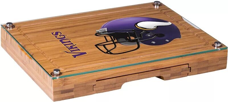 Picnic Time Minnesota Vikings Доска для сыра и набор ножей со стеклянной крышкой
Picnic Time Minnesota Vikings Доска для сыра и набор ножей со стеклянной крышкой