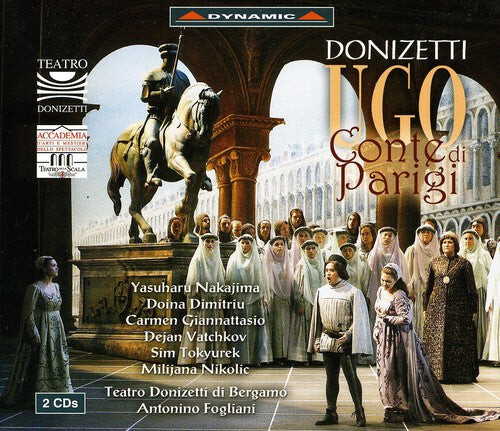 CD диск Donizetti / Dimitriu / Nakajima / Bergamo: Ugo/Conte Di Parigi
CD диск Donizetti / Dimitriu / Nakajima / Bergamo: Ugo/Conte Di Parigi