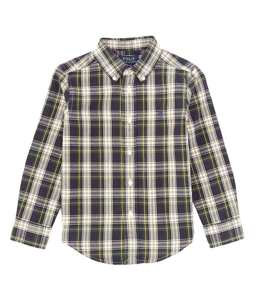 Рубашка в клетку с начесом для маленьких мальчиков Polo Ralph Lauren Little Boys 2T-7 с длинными рукавами, мультиколор
Рубашка в клетку с начесом для маленьких мальчиков Polo Ralph Lauren Little Boys 2T-7 с длинными рукавами, мультиколор