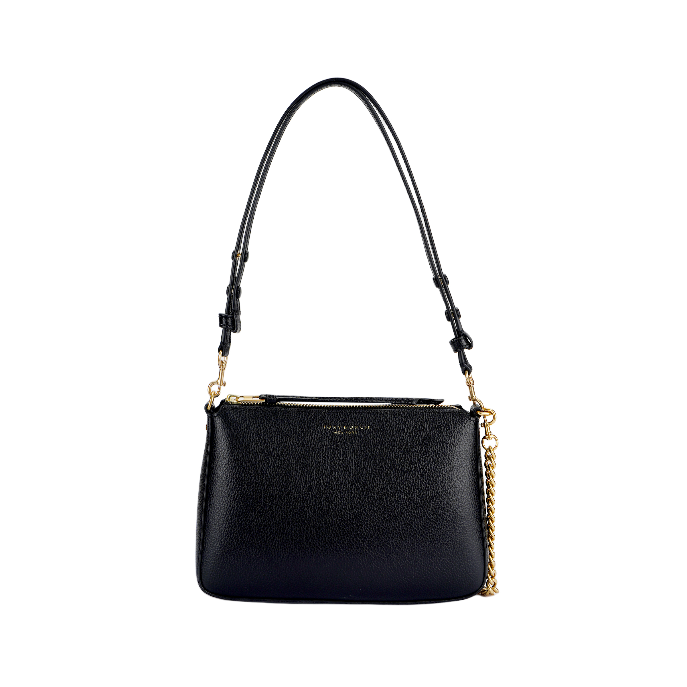 TORY BURCH Кожаная сумка через плечо Perry Small Women's Black
TORY BURCH Кожаная сумка через плечо Perry Small Women's Black