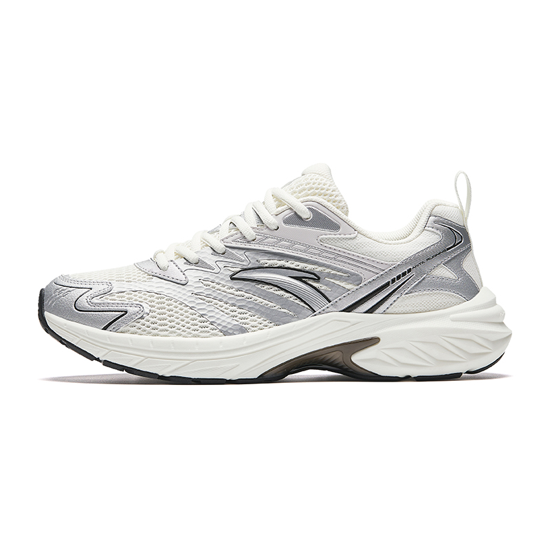 ANTA AT2000 противоскользящие износостойкие низкие кроссовки для бега мужские серо-белые - цвет слоновая кость/серебро, цвет Ivory White/Silver-1 
ANTA AT2000 противоскользящие износостойкие низкие кроссовки для бега мужские серо-белые - цвет слоновая кость/серебро, цвет Ivory White/Silver-1