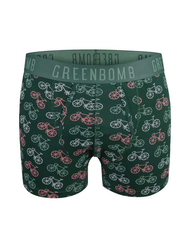 Боксеры GreenBomb, темно-зеленый
Боксеры GreenBomb, темно-зеленый
