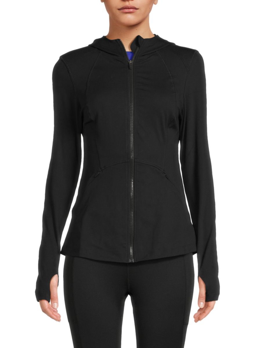 Куртка для йоги с капюшоном Spyder, черный
Куртка для йоги с капюшоном Spyder, черный