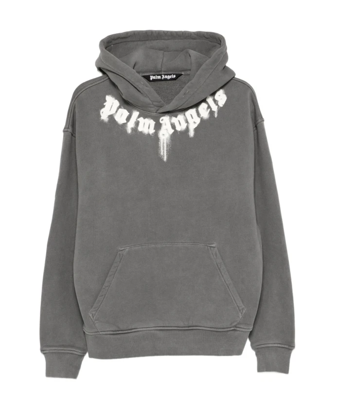 Серая толстовка с капюшоном и логотипом. Palm Angels, серый
Серая толстовка с капюшоном и логотипом. Palm Angels, серый