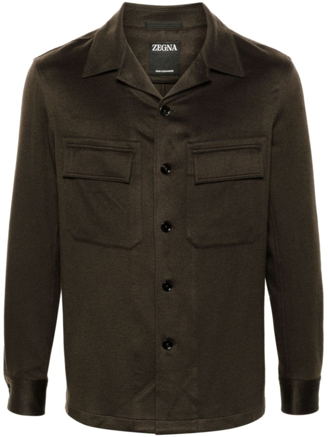 Zegna флисовая рубашка, коричневый
Zegna флисовая рубашка, коричневый