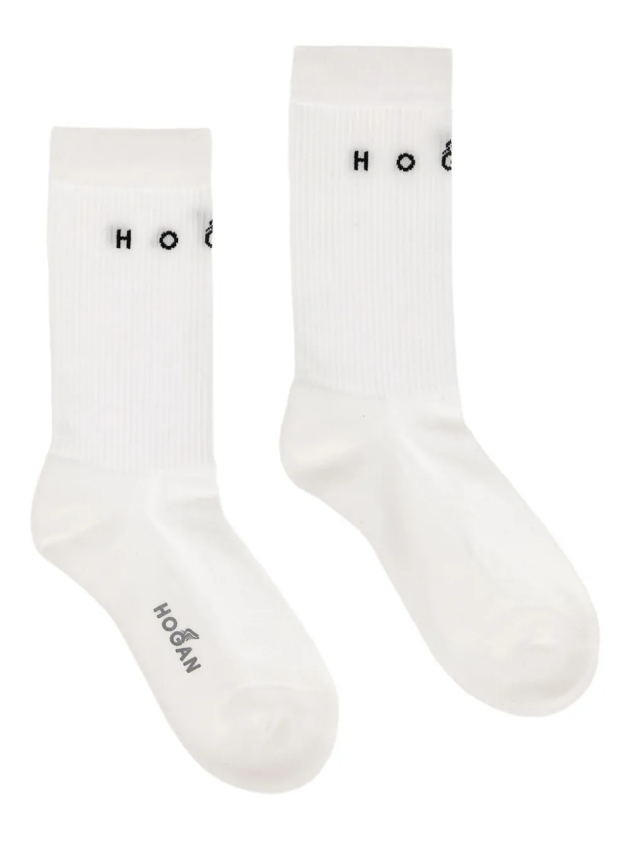 Носки с вышитым логотипом в рубчик Hogan, белый
Носки с вышитым логотипом в рубчик Hogan, белый