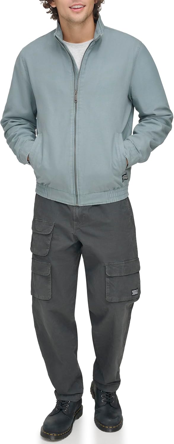 Мужская куртка Levi's Men's Cotton Canvas Harrington JacketJacket, Trooper
Мужская куртка Levi's Men's Cotton Canvas Harrington JacketJacket, Trooper