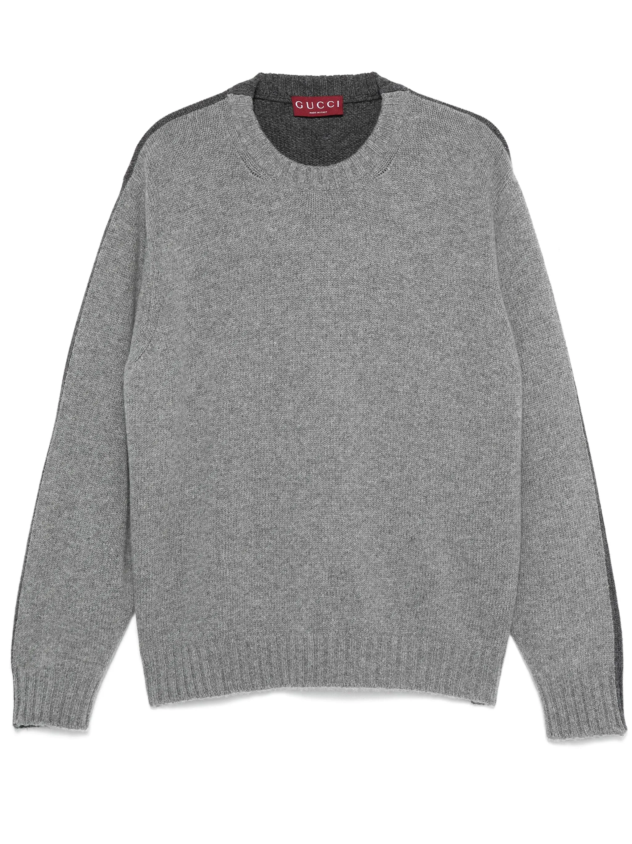 Свитер в двух тонах Gucci, серый
Свитер в двух тонах Gucci, серый