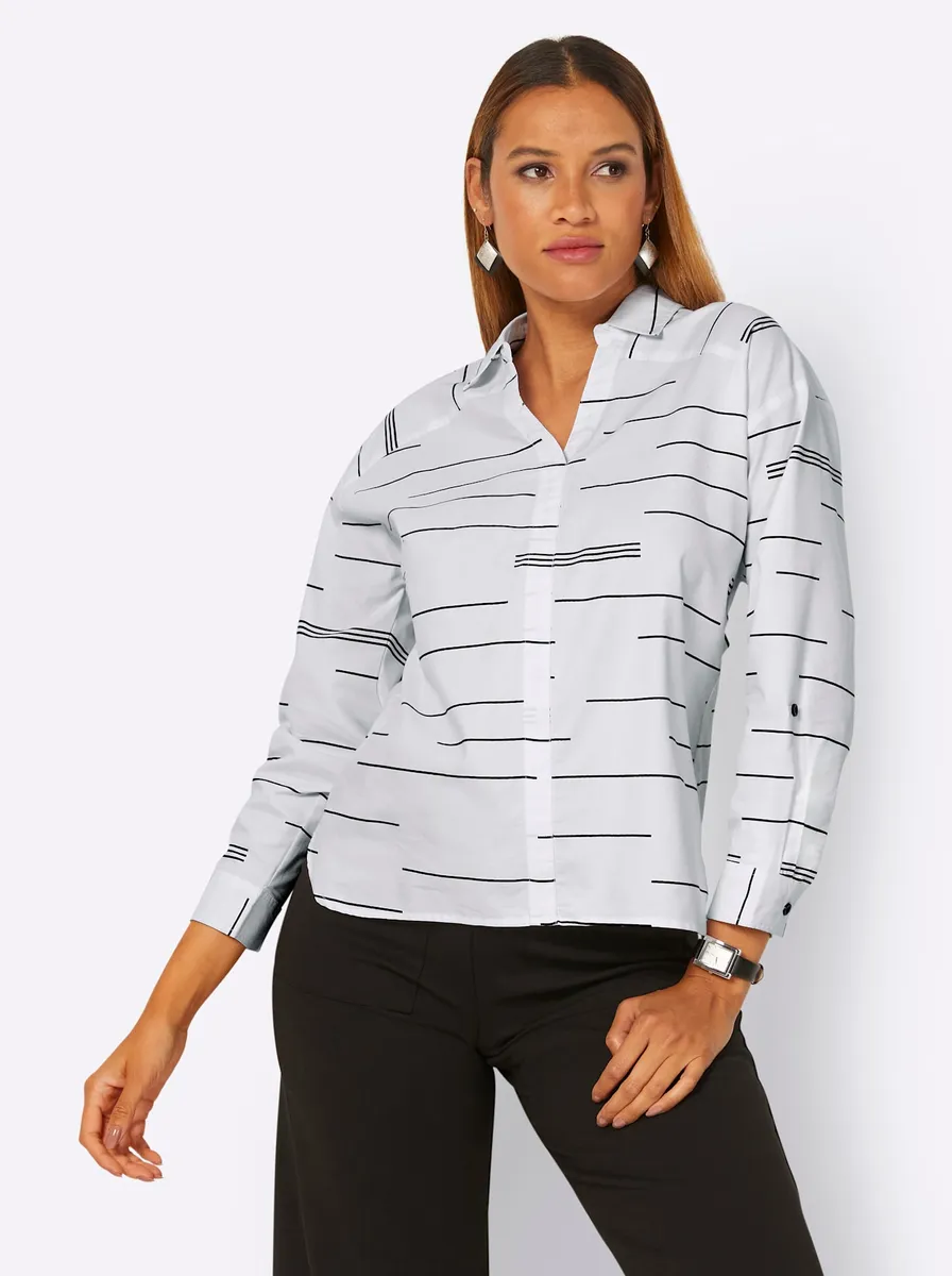 Блузка Creation L с длинными рукавами, черный
Блузка Creation L с длинными рукавами, черный