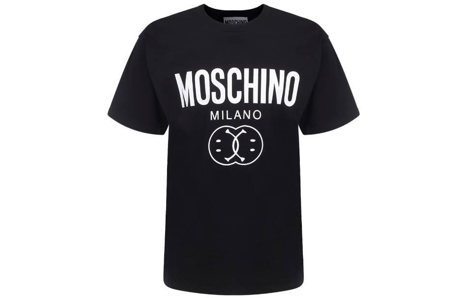 Футболка с коротким рукавом и принтом логотипа MOSCHINO, черный
Футболка с коротким рукавом и принтом логотипа MOSCHINO, черный