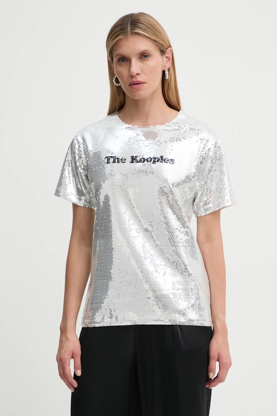 Футболка The Kooples, серебряный
Футболка The Kooples, серебряный