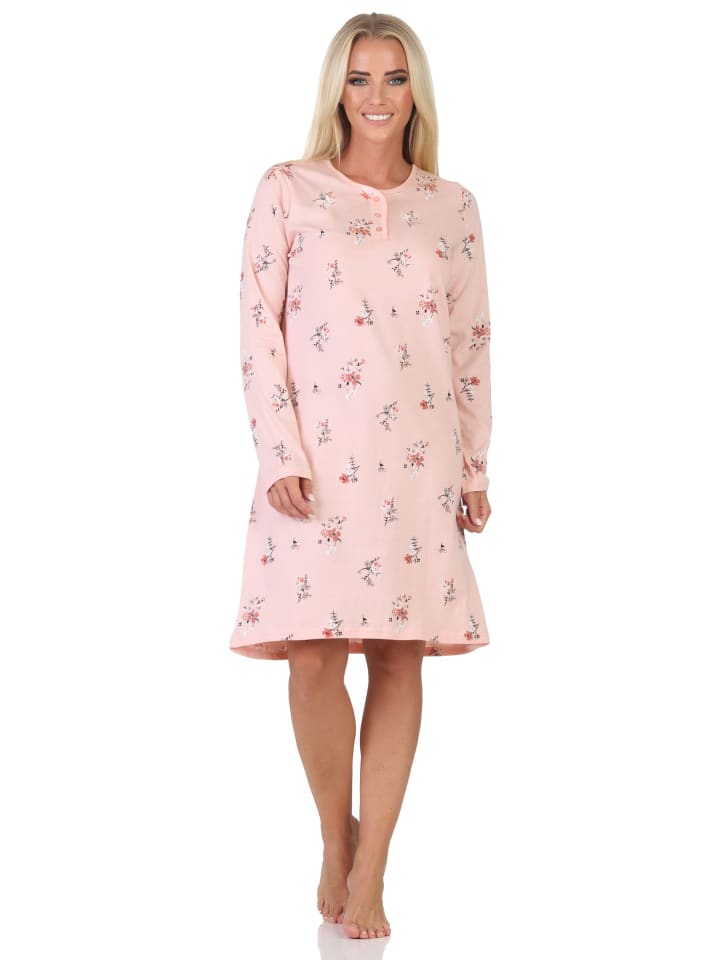 Женская ночная рубашка Normann, женственный цветочный узор - 88165 бирюзового цвета NORMANN
Женская ночная рубашка Normann, женственный цветочный узор - 88165 бирюзового цвета NORMANN