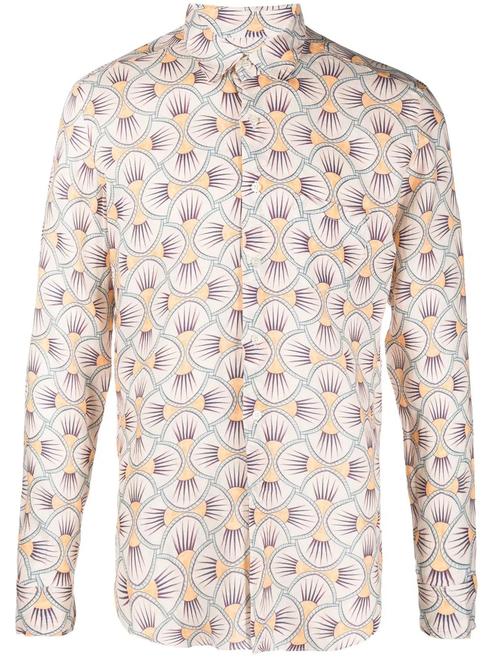 Рубашка с длинными рукавами и геометричным принтом PENINSULA SWIMWEAR, нейтральный
Рубашка с длинными рукавами и геометричным принтом PENINSULA SWIMWEAR, нейтральный