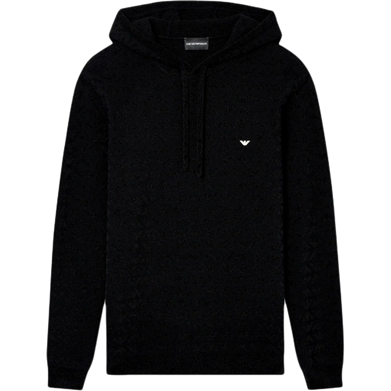 Emporio Armani Мужской свитер, черные, с капюшоном, средней плотности, другие
Emporio Armani Мужской свитер, черные, с капюшоном, средней плотности, другие