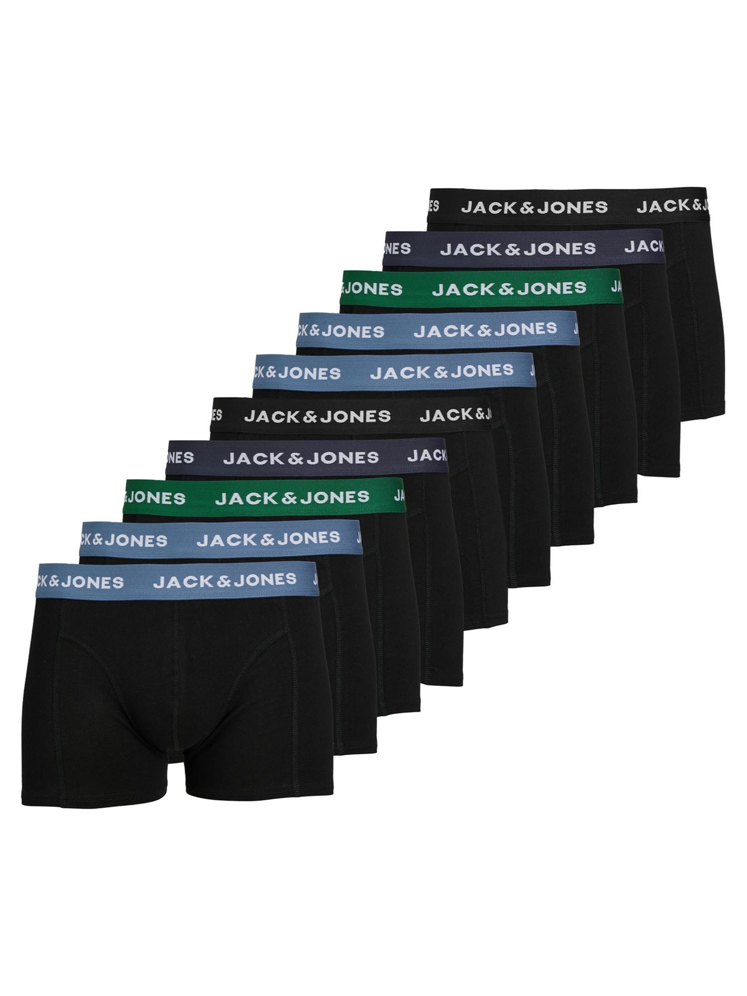 JACK & JONES Боксеры 'Solid' в цвете Mottled Black
JACK & JONES Боксеры 'Solid' в цвете Mottled Black