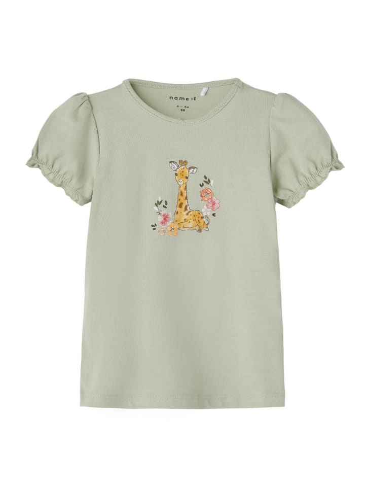 Футболка name it, зеленый 
Футболка name it, зеленый