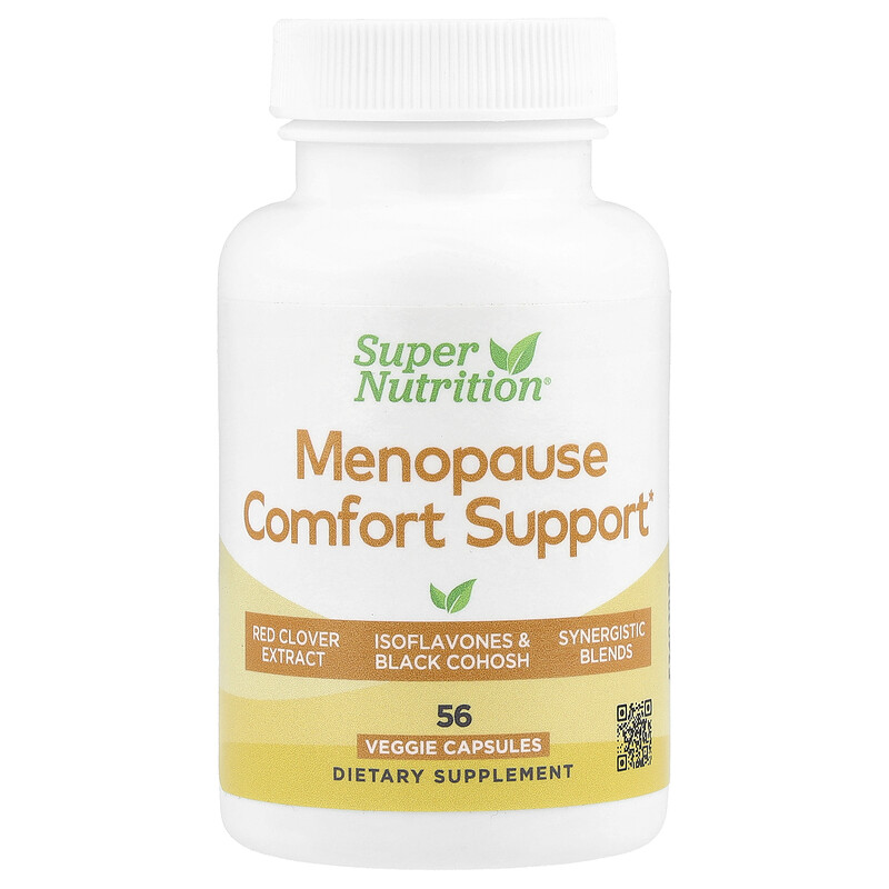 Super Nutrition, добавка для поддержки в период менопаузы, 56 растительных капсул
Super Nutrition, добавка для поддержки в период менопаузы, 56 растительных капсул