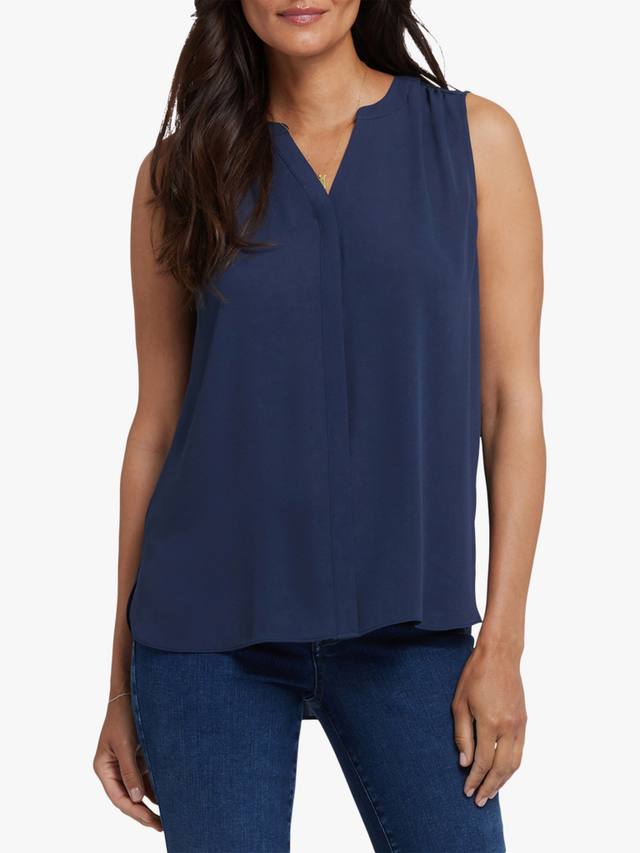 Блузка в тонкую полоску без рукавов NYDJ, цвет Oxford Navy
Блузка в тонкую полоску без рукавов NYDJ, цвет Oxford Navy