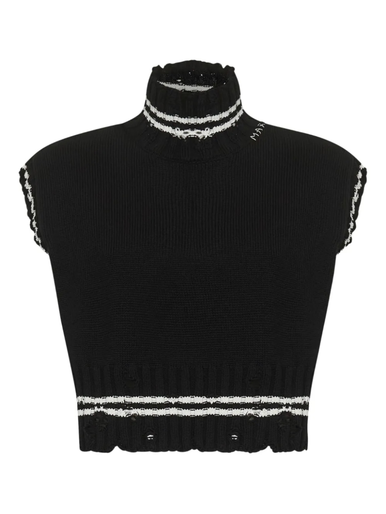 Футболка без рукавов Marni с высоким воротом, синий
Футболка без рукавов Marni с высоким воротом, синий