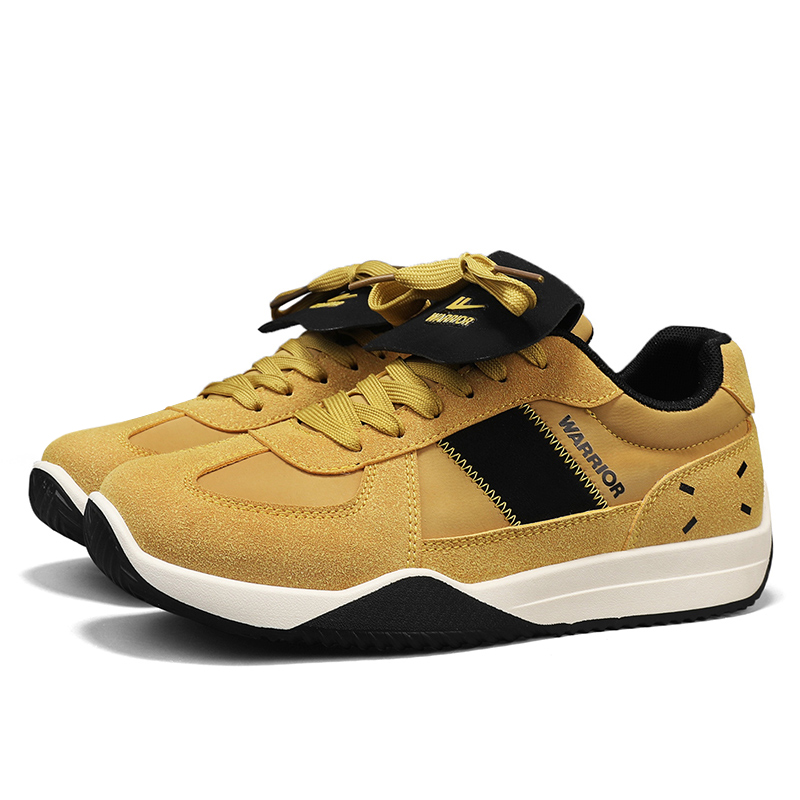 WARRIOR Высокие износостойкие легкие низкие скейтерские кроссовки мужские бежево-серые черно-желтые, цвет Yellow Black
WARRIOR Высокие износостойкие легкие низкие скейтерские кроссовки мужские бежево-серые черно-желтые, цвет Yellow Black
