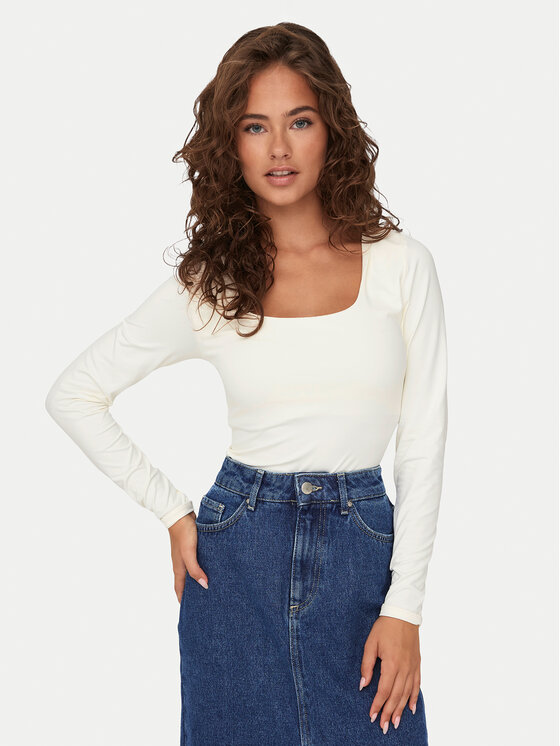 Блузка slim fit Lea 15302647 Only, белый
Блузка slim fit Lea 15302647 Only, белый