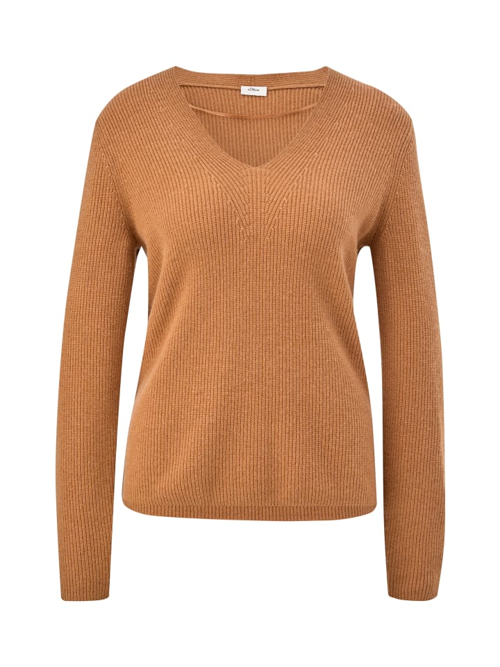 Вязаный свитер 1803 года_светло-коричневый s.Oliver
Вязаный свитер 1803 года_светло-коричневый s.Oliver