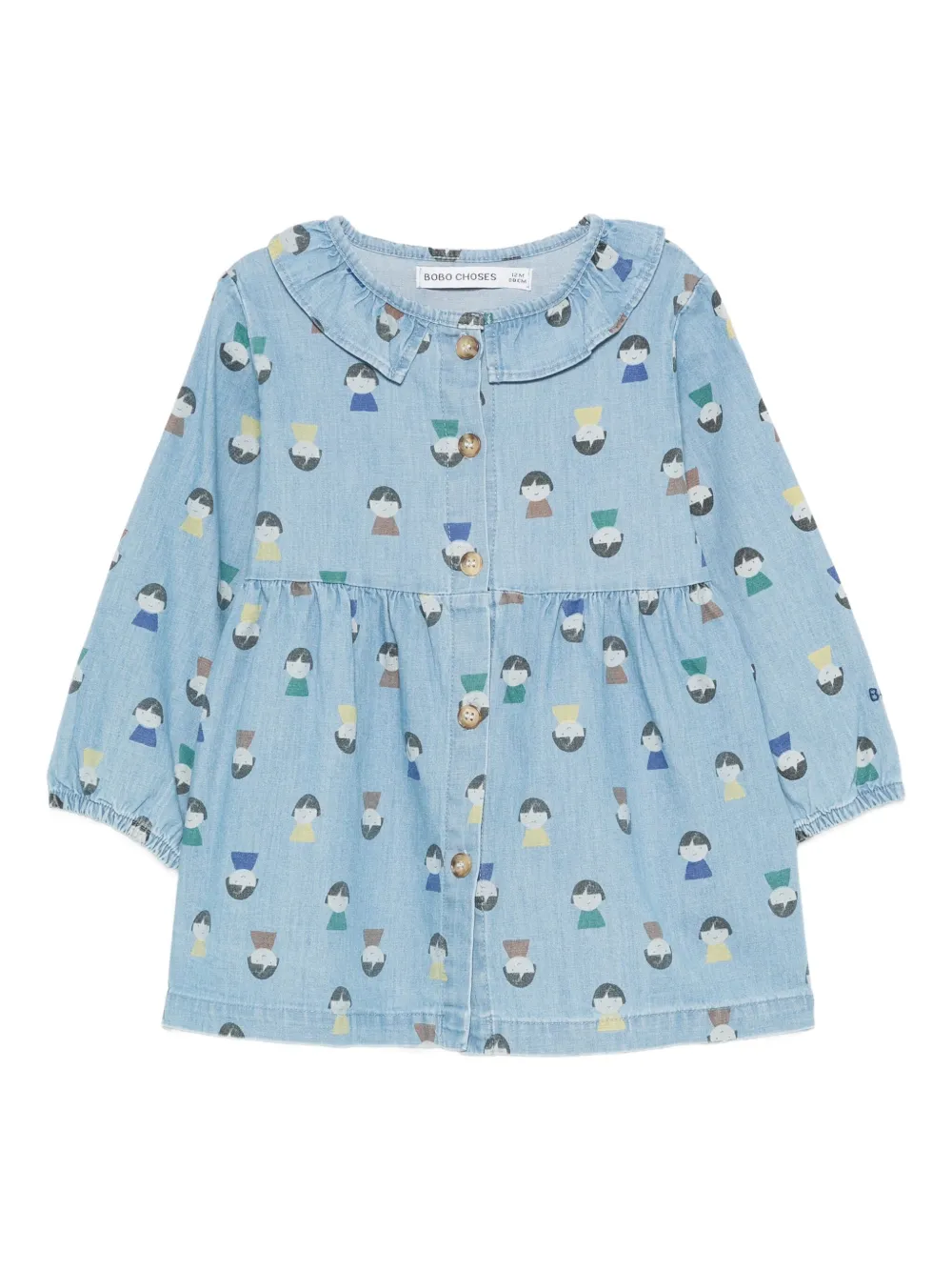 Платье с принтом BOBO CHOSES, синий 
Платье с принтом BOBO CHOSES, синий