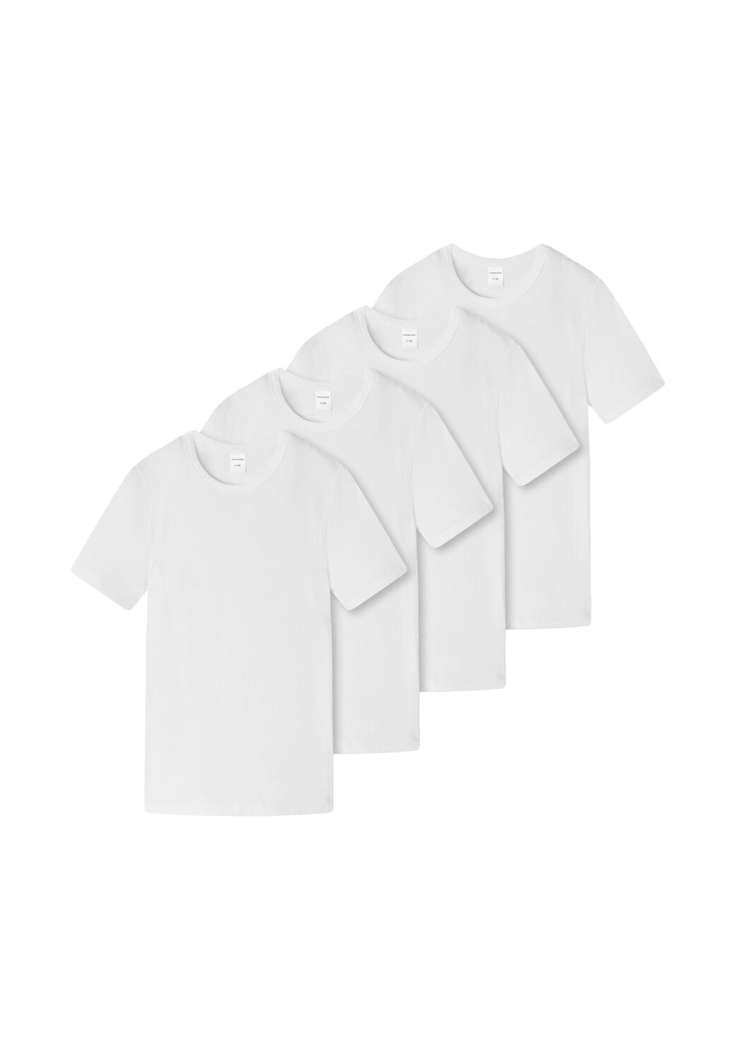 Майка/рубашка с короткими рукавами, комплект из 4 шт. для мальчиков-подростков, органический хлопок 95/5 SCHIESSER, белый
Майка/рубашка с короткими рукавами, комплект из 4 шт. для мальчиков-подростков, органический хлопок 95/5 SCHIESSER, белый