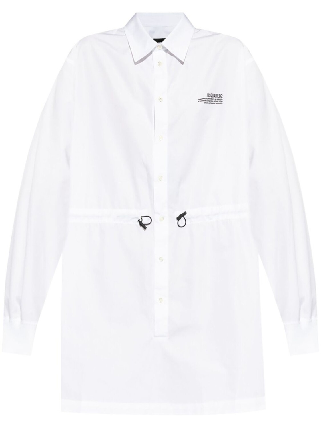 DSQUARED2 хлопковое мини-платье, белый
DSQUARED2 хлопковое мини-платье, белый