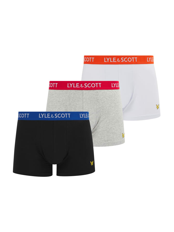 Трусы боксеры Lyle & Scott Trunks 3-Er Set, цвет Weiß/Meliertes Hellgrau/Schwarz
Трусы боксеры Lyle & Scott Trunks 3-Er Set, цвет Weiß/Meliertes Hellgrau/Schwarz