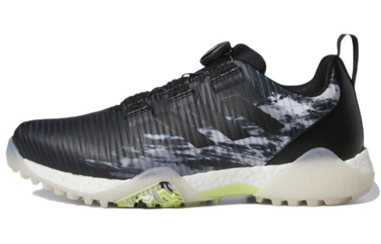 Мужские туфли для гольфа Codechaos Low-top, черные/синие Adidas
Мужские туфли для гольфа Codechaos Low-top, черные/синие Adidas