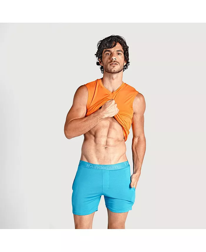 Мужские пижамные шорты BUM AROUND Rounderbum, синий 
Мужские пижамные шорты BUM AROUND Rounderbum, синий