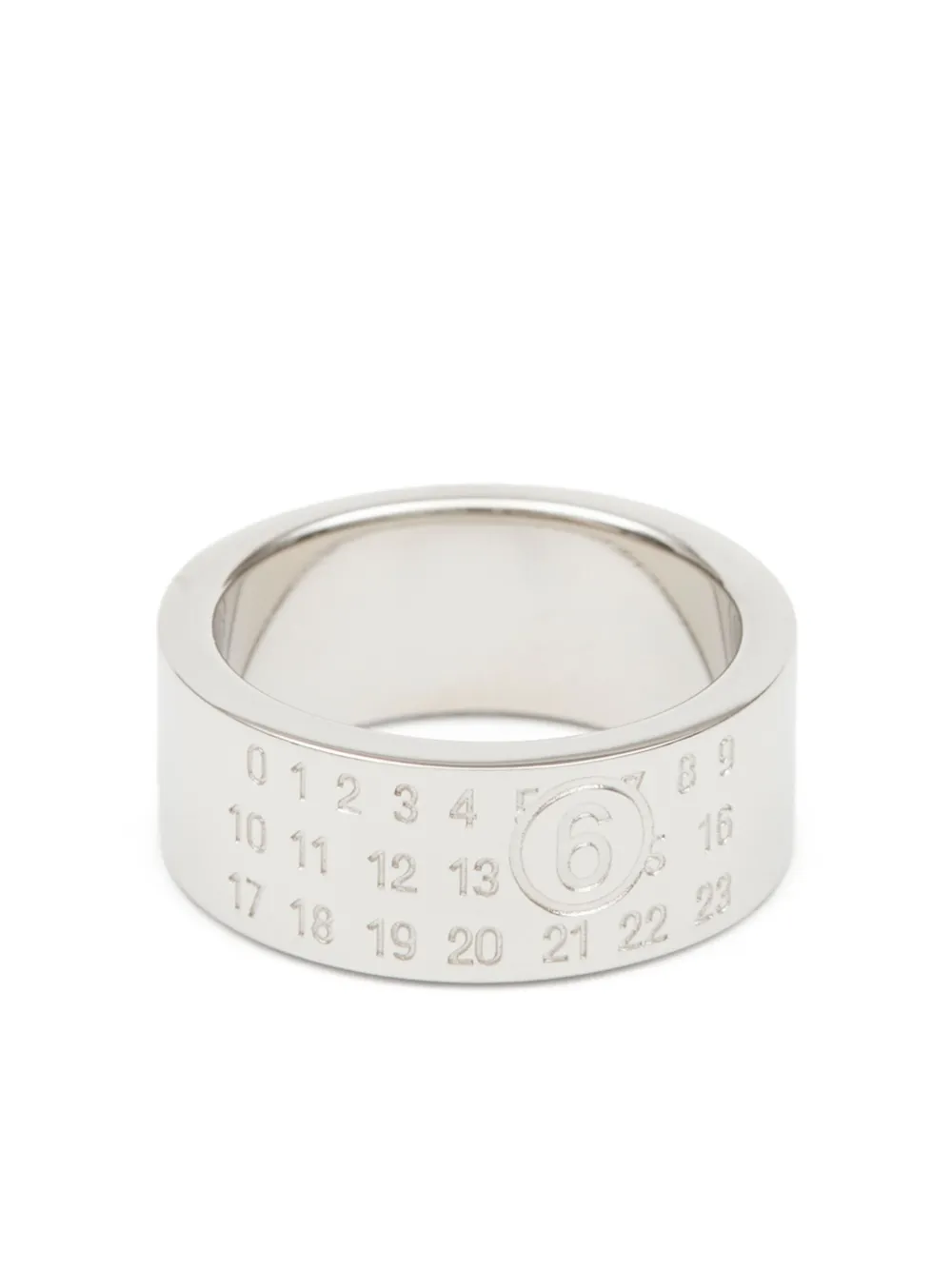 Кольцо с гравировкой Numeric Mm6 Maison Margiela, серебристый
Кольцо с гравировкой Numeric Mm6 Maison Margiela, серебристый