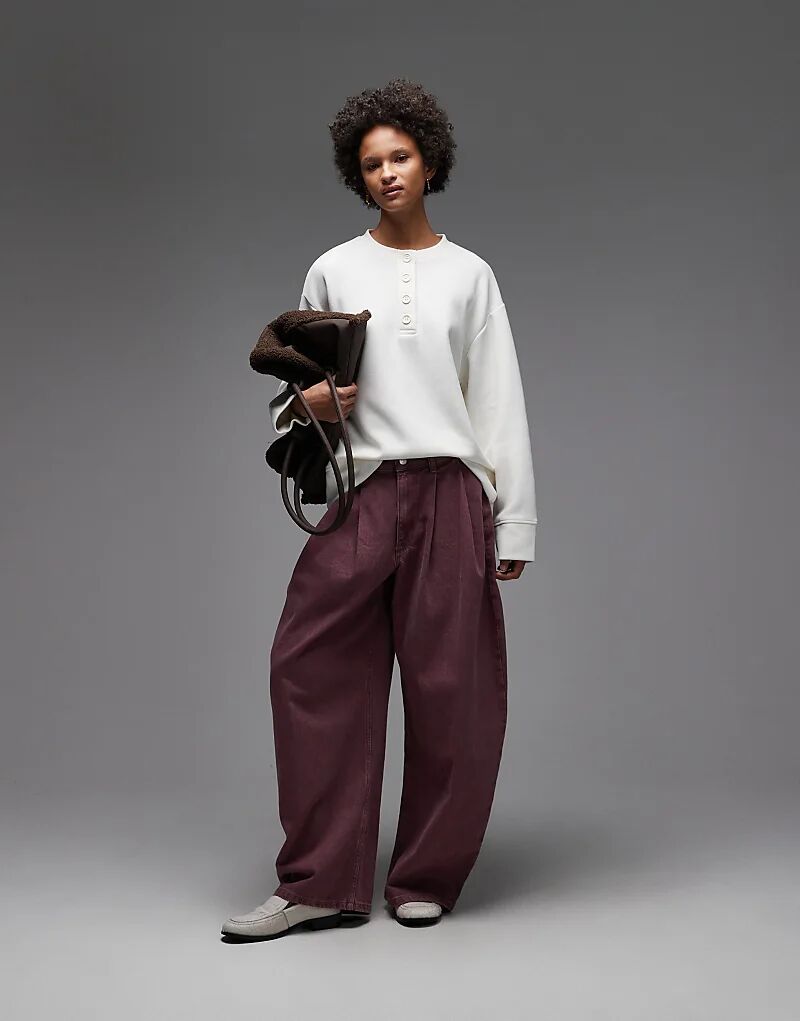 Супермягкая свободная толстовка хенли ASOS DESIGN кремового цвета
Супермягкая свободная толстовка хенли ASOS DESIGN кремового цвета