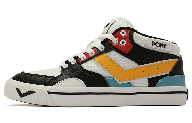 Кроссовки PONY Atop Skateboarding Shoes Women's Mid-top White/Black/Blue/Yellow/Red, черный
Кроссовки PONY Atop Skateboarding Shoes Women's Mid-top White/Black/Blue/Yellow/Red, черный