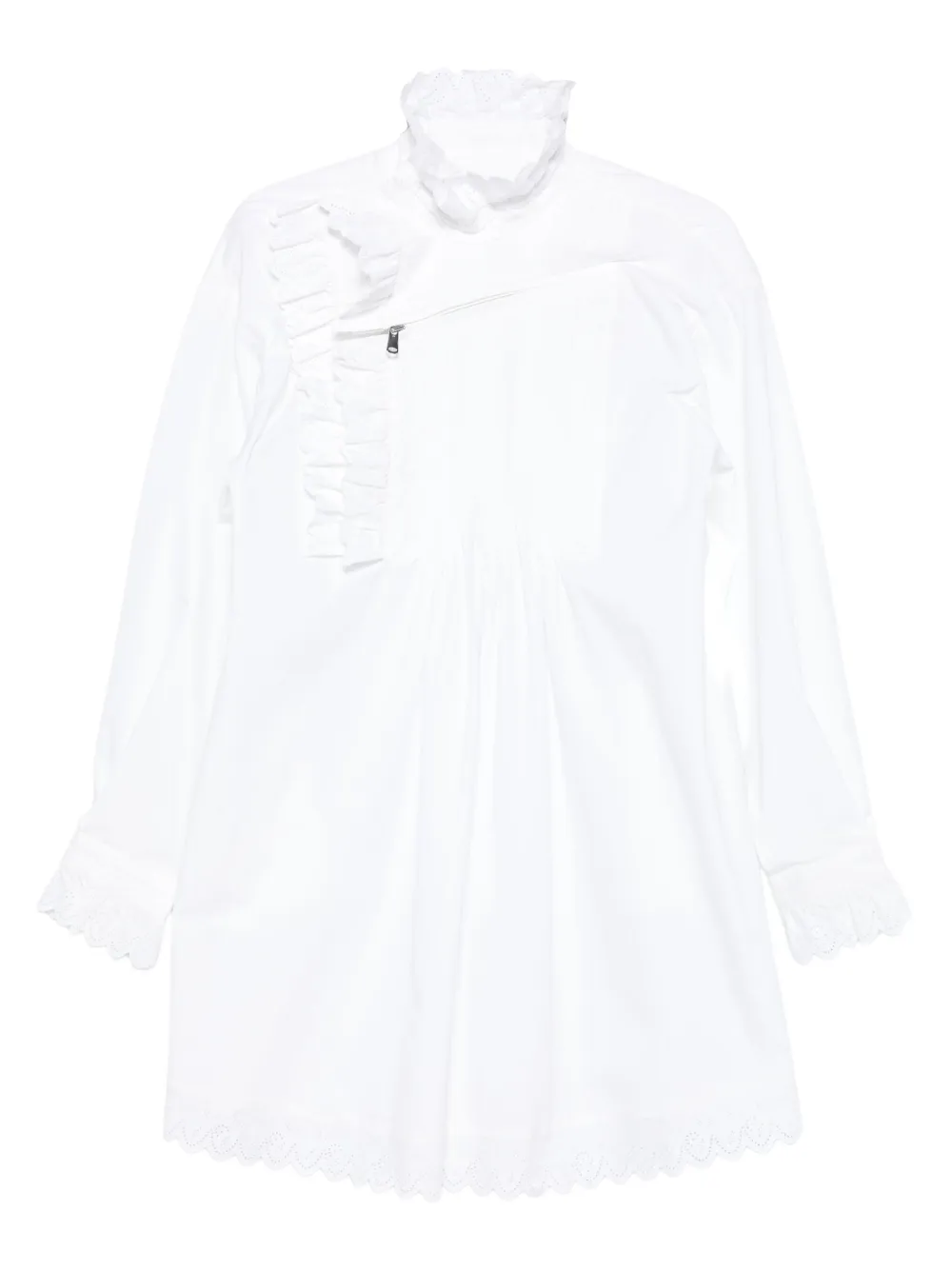 Платье с оборками Coperni, белый
Платье с оборками Coperni, белый