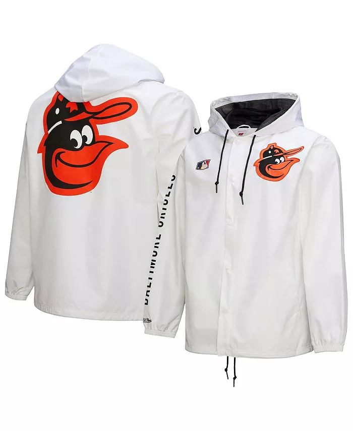 Мужская белая бейсбольная куртка Baltimore Orioles с капюшоном на молнии в винтажном стиле Mitchell & Ness
Мужская белая бейсбольная куртка Baltimore Orioles с капюшоном на молнии в винтажном стиле Mitchell & Ness