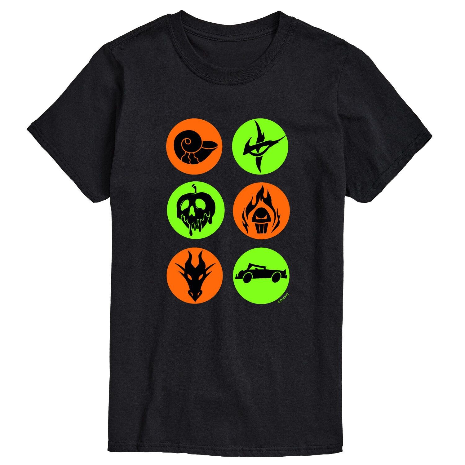 Мужская футболка Disney Villains Icons Licensed Character, черный
Мужская футболка Disney Villains Icons Licensed Character, черный