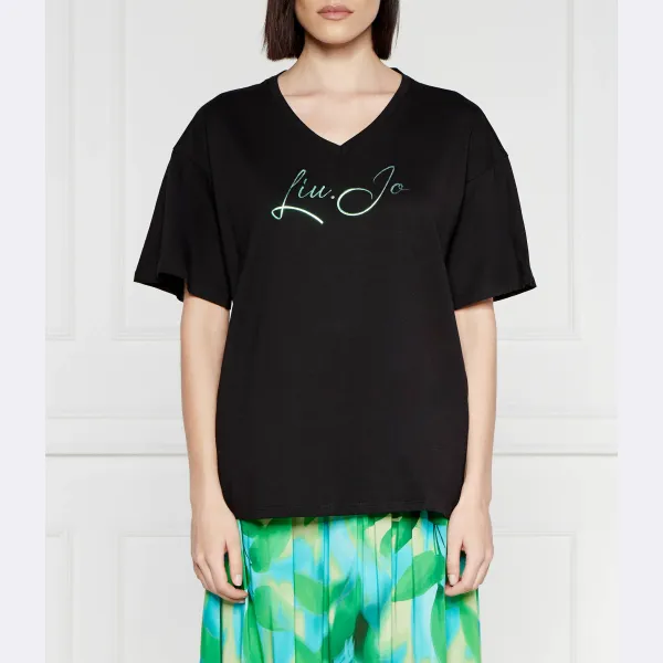 Футболка свободного кроя Liu Jo, черный
Футболка свободного кроя Liu Jo, черный