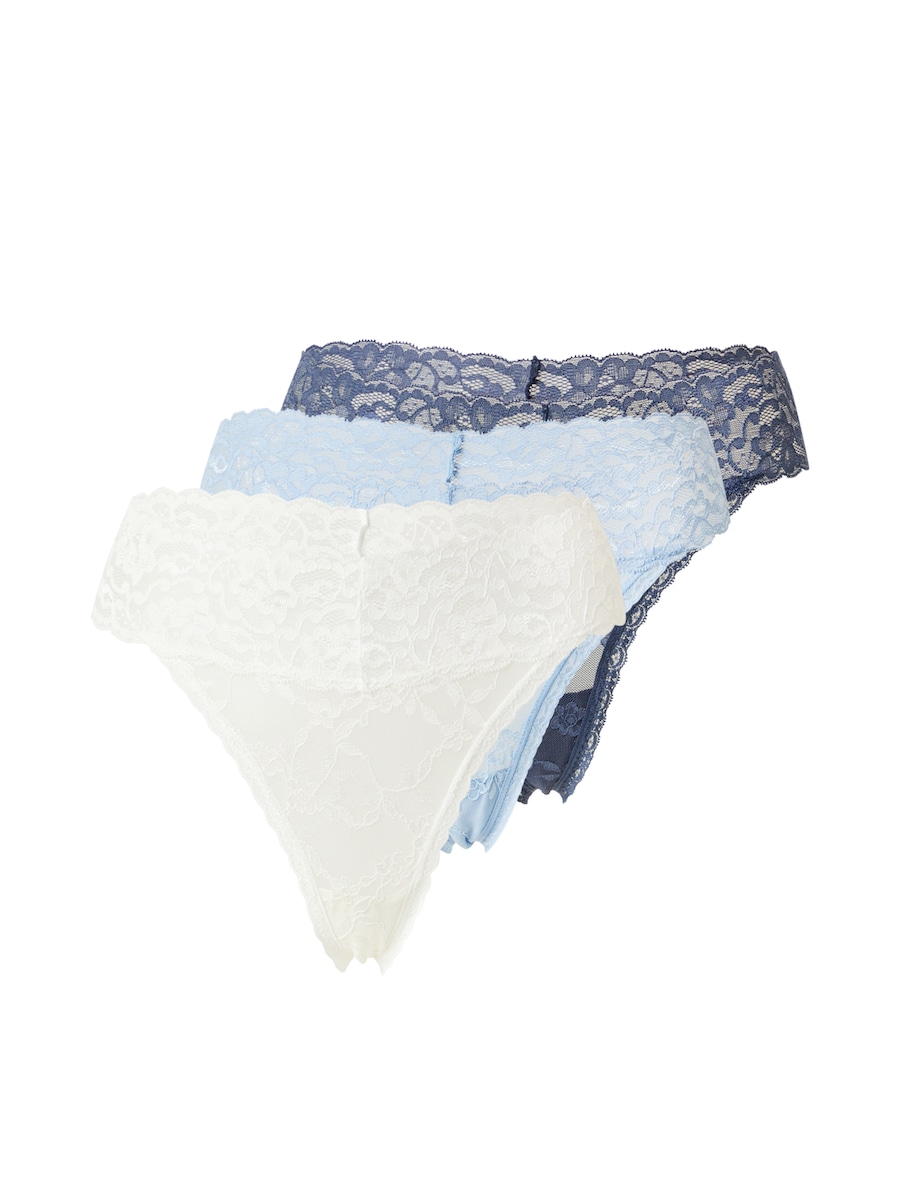 Стринги ABOUT YOU Lacey, темно-синий/светло-голубой/белый
Стринги ABOUT YOU Lacey, темно-синий/светло-голубой/белый