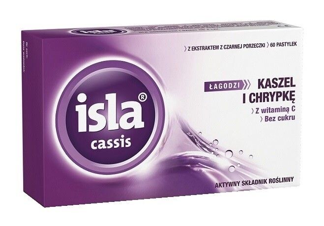 Защитные пастилки для горла Isla Cassis, 60 шт
Защитные пастилки для горла Isla Cassis, 60 шт