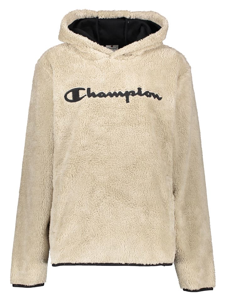 Champion Бежевый флисовый пуловер
Champion Бежевый флисовый пуловер