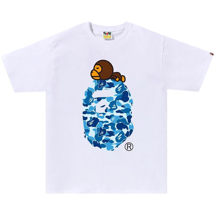 Футболка BAPE ABC Camo Milo On Big Ape Tee, White/Blue
Футболка BAPE ABC Camo Milo On Big Ape Tee, White/Blue