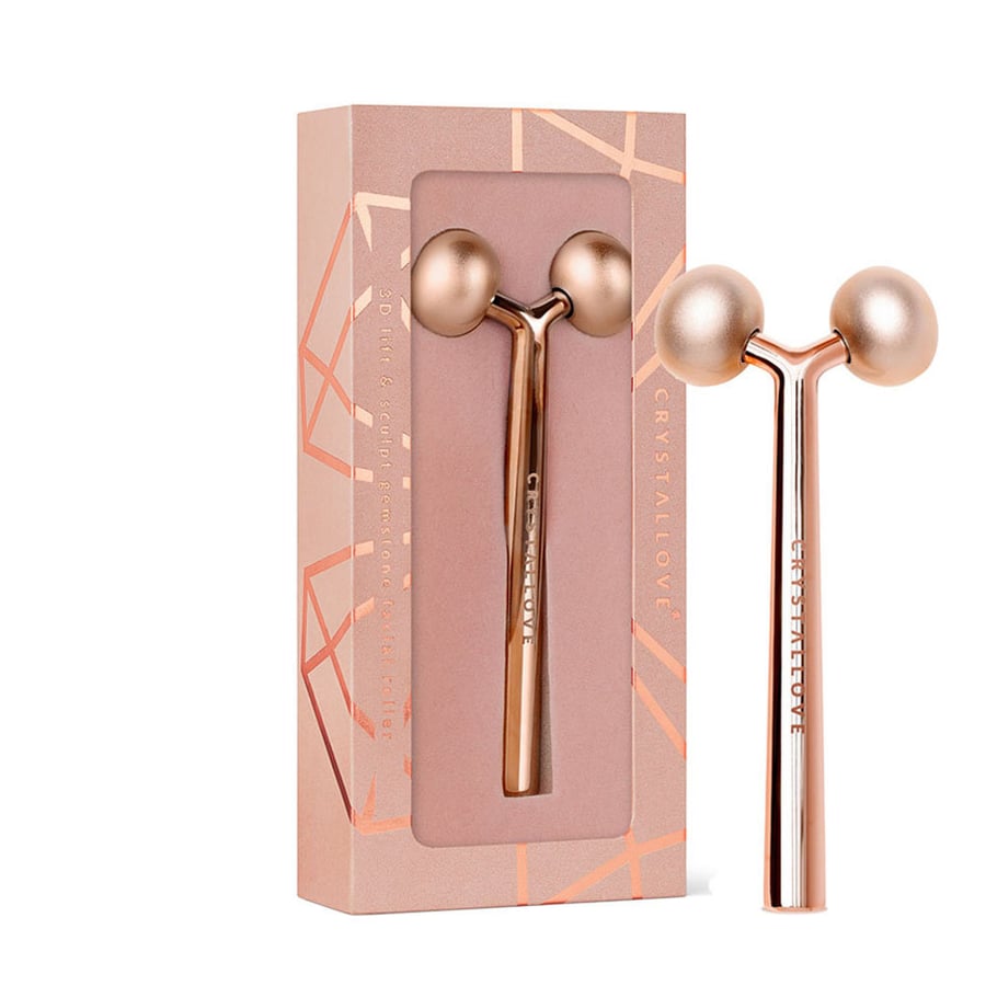 Подтягивающий массажер для лица CRYSTALLOVE - розовое золото
Подтягивающий массажер для лица CRYSTALLOVE - розовое золото